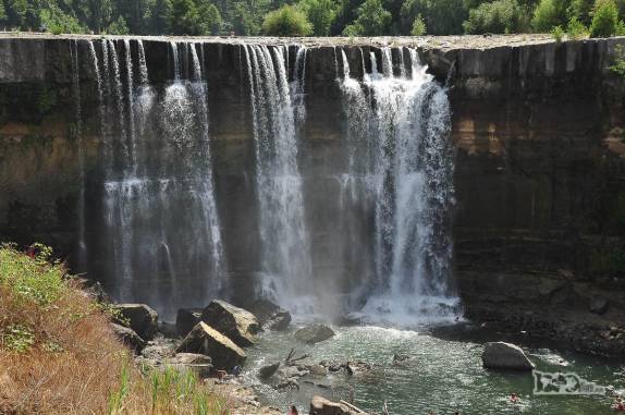 Os belos Saltos de Laja, no sul do Chile